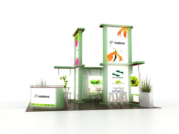 VK-5135 | Island Exhibit - ecoSmart Inline