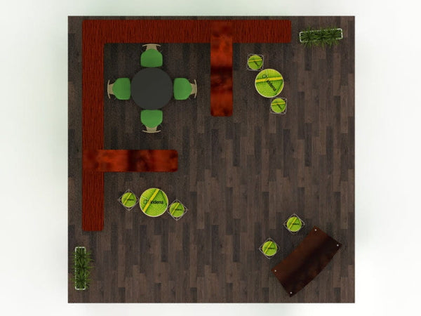 VK-5135 | Island Exhibit - ecoSmart Inline
