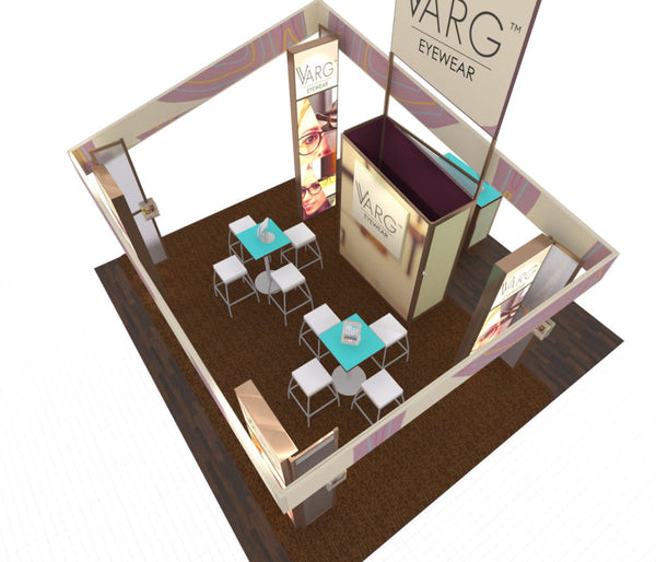 VK-5142 | Island Exhibit - ecoSmart Inline