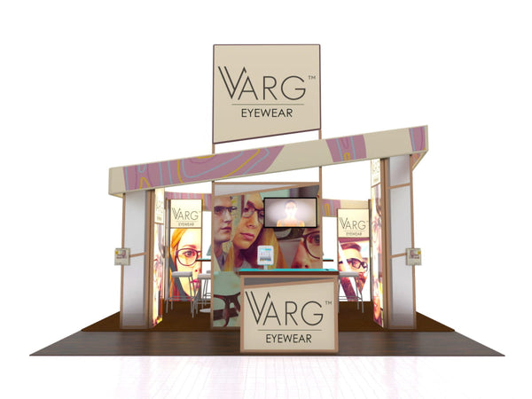 VK-5142 | Island Exhibit - ecoSmart Inline