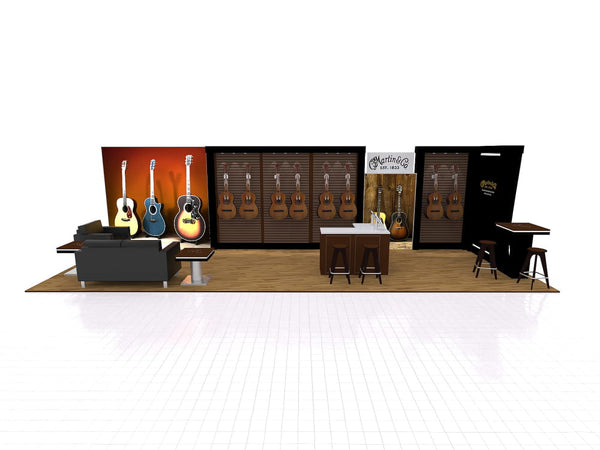 VK-5143 | Island Exhibit - ecoSmart Inline