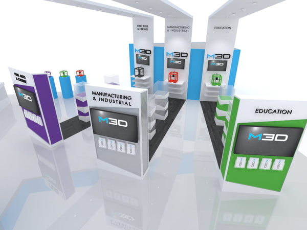 VK-5153 | Island Exhibit - ecoSmart Inline