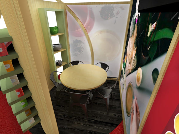 VK-5157 | Island Exhibit - ecoSmart Inline