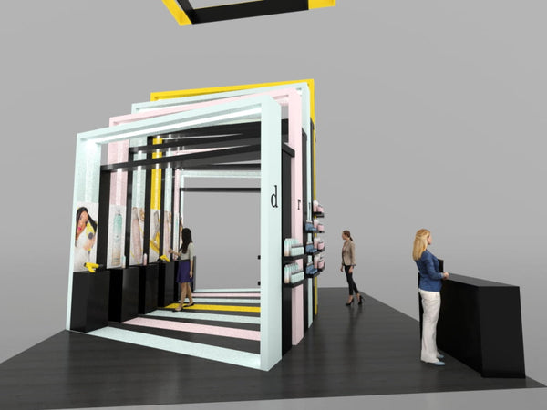 VK-5185 | Island Exhibit - ecoSmart Inline