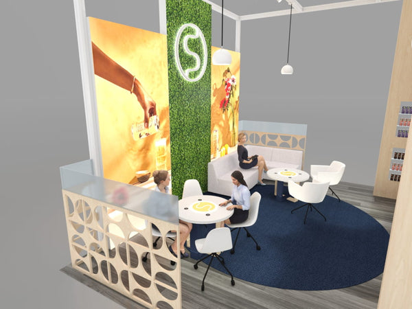VK-5186 | Island Exhibit - ecoSmart Inline