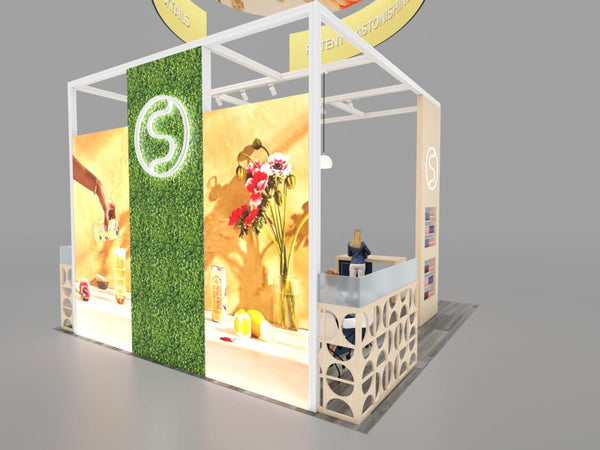 VK-5186 | Island Exhibit - ecoSmart Inline