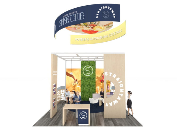 VK-5186 | Island Exhibit - ecoSmart Inline