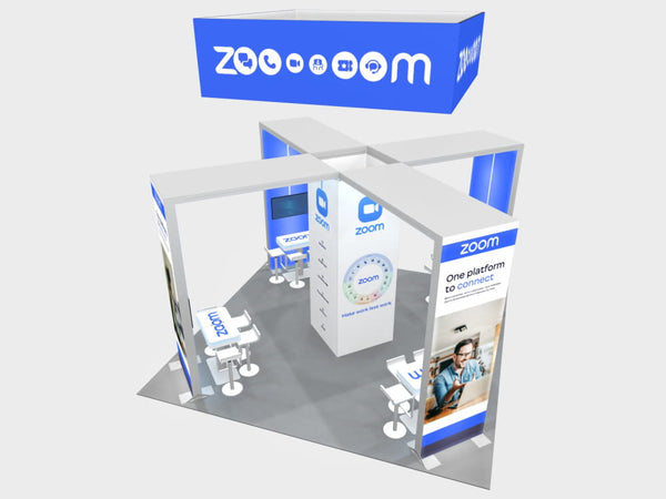 VK-5187 | Island Exhibit - ecoSmart Inline