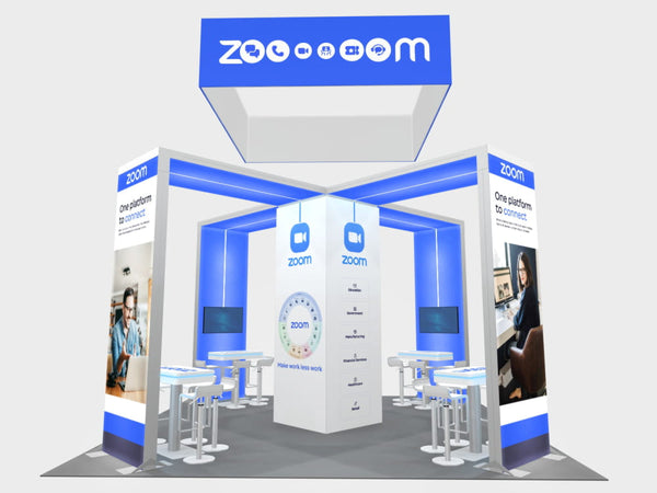 VK-5187 | Island Exhibit - ecoSmart Inline