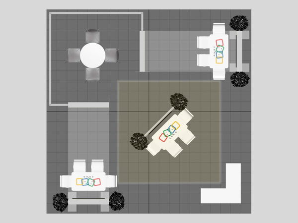 VK-5188 | Island Exhibit - ecoSmart Inline