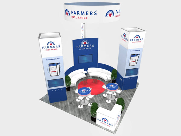 VK-5192 | Island Exhibit - ecoSmart Inline