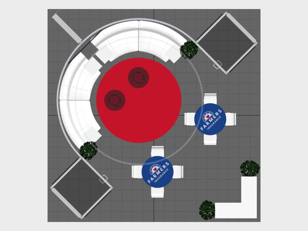 VK-5192 | Island Exhibit - ecoSmart Inline