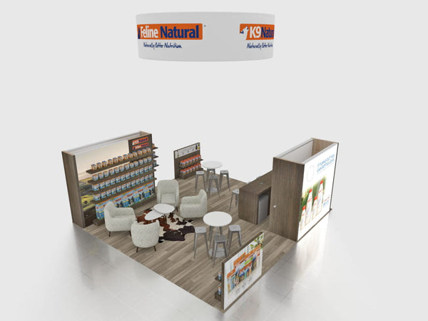 VK-5195 | Island Exhibit - ecoSmart Inline