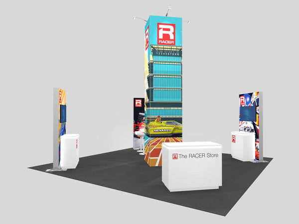 VK-5197 | Island Exhibit - ecoSmart Inline