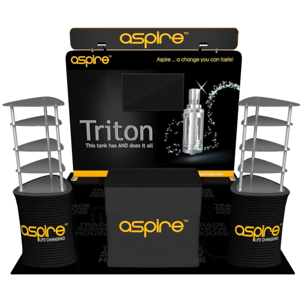 Made from durable anodized aluminum extrusion bars and stable base plate, our W2 Freestanding TV Monitor Stand