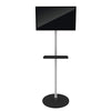 X1 Freestanding TV Stand with Black Flat-Screen TV
