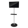 X1 Freestanding TV Stand with Black Flat-Screen TV