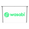 Green Wasabi logo on XRC9 Backlit Storage Counter panel