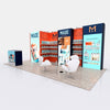 10 x 20 Modular Inline Exhibit Kit 03