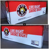 10ft Backlit SEG Light Box Counter