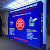 10ft Backlit SEG Light Box Wall - Double Sided Displays