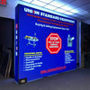 10ft Backlit SEG Light Box Wall - Double Sided Displays