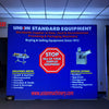 10ft Backlit SEG Light Box Wall - Double Sided Displays