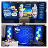 10ft Backlit Tension Fabric Display - Displays