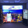 10ft Backlit Tension Fabric Display - Displays