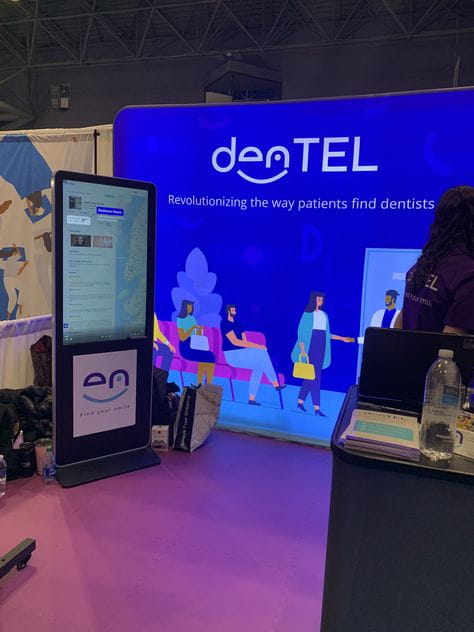 Our most popular 10ft Backlit Tension Fabric Display is an ultra-bright and vivid portable backlit trade show display