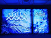 Our most popular 10ft Backlit Tension Fabric Display is an ultra-bright and vivid portable backlit trade show display