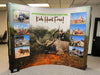 10ft Curved Pop Up Fabric Display - Displays