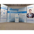 10ft Curved Tension Fabric Display - Tension Fabric Displays