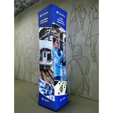 10ft Square Backlit Inflatable Tower - Backlit Inflatable Towers