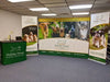 10ft Straight Pop Up Fabric Display - Displays