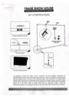 10ft Straight Tension Fabric Display Kit