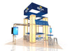 10x10 Eco-Modular Backlit Exhibit Kit 34 - Eco-Smart Exhibits