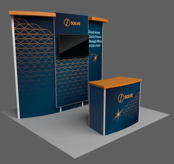 10x10 VHE-Modular Inline Exhibit Kit 08