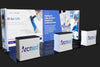 Our 10x20 Frameless SEG Lightbox Display Kit 03 features two 10ft Displays paired side by for a seamless 20ft light box