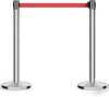 Our Retractable VIP Crowd Control Belt Stanchions are a heavy-duty, professional-grade solution built for high-traffic