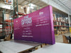 15ft Straight Pop Up Fabric Display - Displays