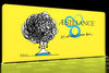 Our massive 20ft Backlit Tension Fabric Display Kit is an ultra-bright and vivid portable backlit trade show display