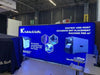 Our massive 20ft Backlit Tension Fabric Display is the ultimate showstopper guaranteed to steal show at your next trade