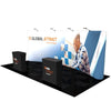 20ft Curved Tension Fabric Display Kit - Tension Fabric Displays