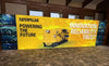 Our 20ft Heavy-Duty Pro Light Box Displays are constructed from 120mm durable aluminum extrusion frames that feature