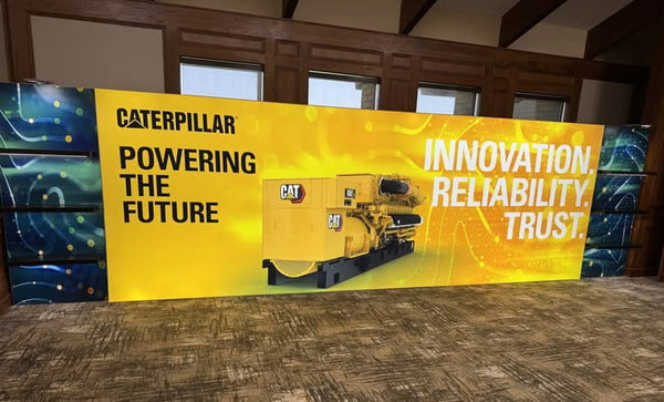 Our 20ft Heavy-Duty Pro Light Box Displays are constructed from 120mm durable aluminum extrusion frames that feature