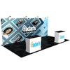 20ft Straight Tension Fabric Display Kit - Tension Fabric Displays