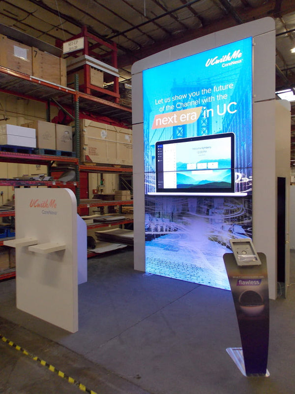 20x20 Eco-Modular Island Exhibit Kit 02