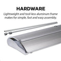 Deluxe 33 Silver Retractable Banner Stand - Retractable Banner Stands