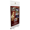 36 inch Classic Retractable Banner Stand - 36 x 80 / Silver / No LED Light - Retractable Banner Stands